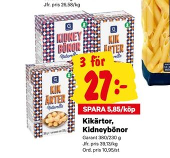 City Gross Garant bönor erbjuda