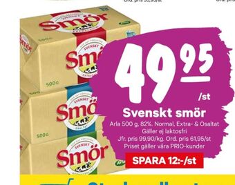 City Gross Svenskt smör erbjuda
