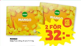 Stora Coop Coop frukt erbjuda
