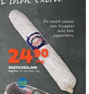 Stora Coop Negroni salami erbjuda