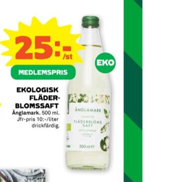 Stora Coop Änglamark saft erbjuda
