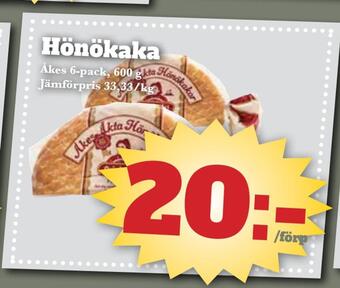 Bonum Matmarknad Hönökaka erbjuda