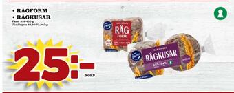 Bonum Matmarknad Rågform • rågkusar erbjuda
