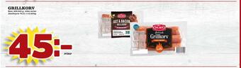 Din Mat Grillkorv erbjuda