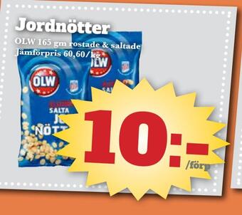 Bonum Matmarknad Jordnötter erbjuda