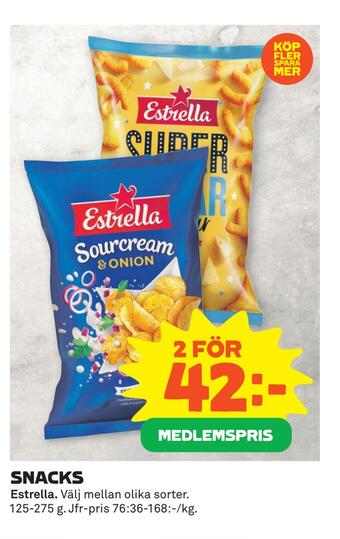 Coop Snacks erbjuda