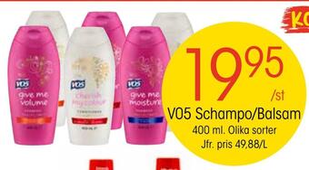 EKO V05 schampo/balsam erbjuda