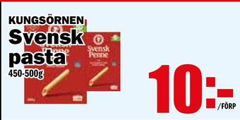 Matdax Svensk pasta erbjuda