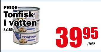 Matdax Tonfisk i vatten erbjuda