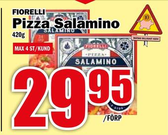 Matdax Pizza salamino erbjuda