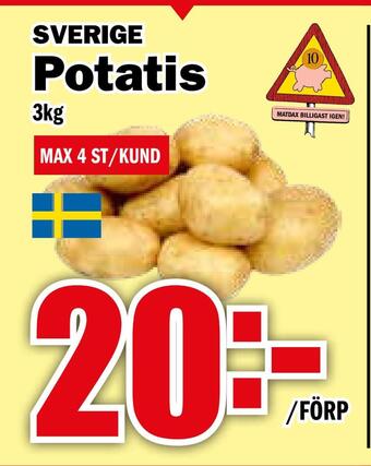 Matdax Potatis erbjuda