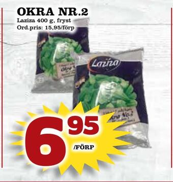 Supergrossen Okra nr.2 erbjuda
