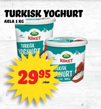 Nelins Turkisk yoghurt erbjuda