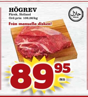 Supergrossen Högrev erbjuda