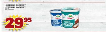 Supergrossen Grekisk yoghurt • turkisk yoghurt erbjuda
