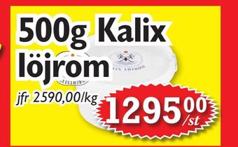 T-jarlen 500g kalix löjrom erbjuda