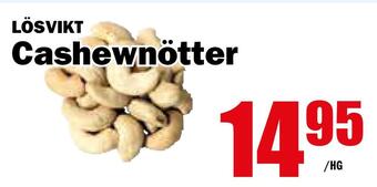 Matdax Cashewnötter erbjuda