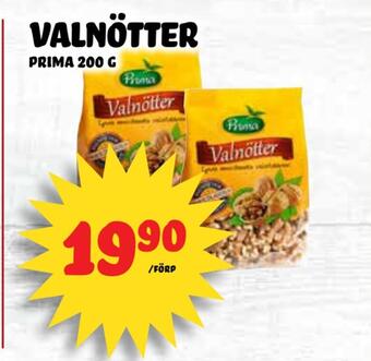 Nelins Valnötter erbjuda