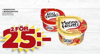 Supergrossen Risifrutti • mannafrutti erbjuda