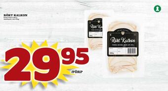 Supergrossen Rökt kalkon erbjuda