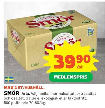 Coop Smör erbjuda