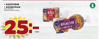Rågform • rågkusar