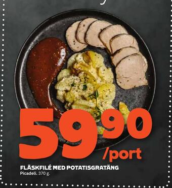 Coop Forum Fläskfilé med potatisgratäng erbjuda