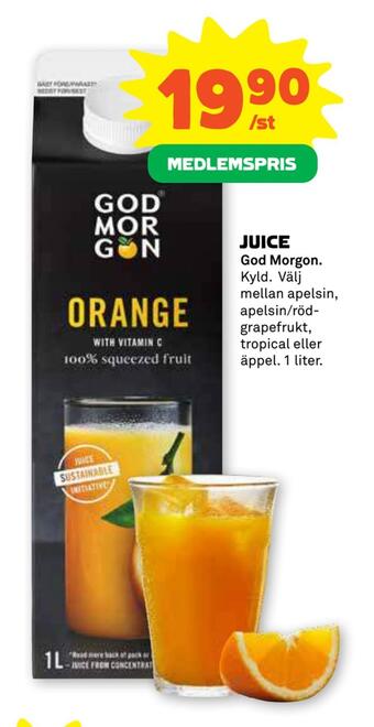 Coop Forum Juice erbjuda