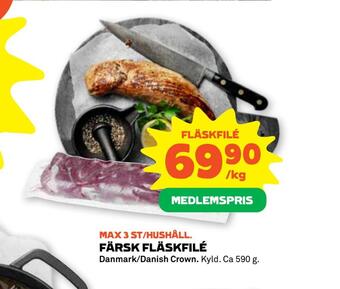 Coop Forum Färsk fläskfilé erbjuda