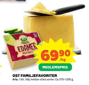Coop Forum Ost familjefavoriter erbjuda