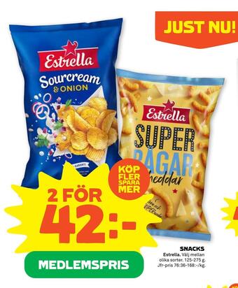 Coop Forum Snacks erbjuda
