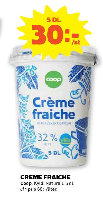 Coop Forum Creme fraiche erbjuda