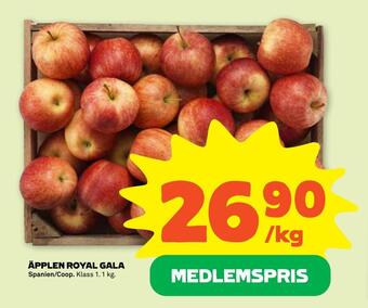 Coop Forum Äpplen royal gala erbjuda
