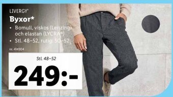 Lidl LIVERGY Byxor* erbjuda