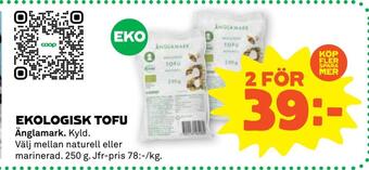 Coop Forum Ekologisk tofu erbjuda