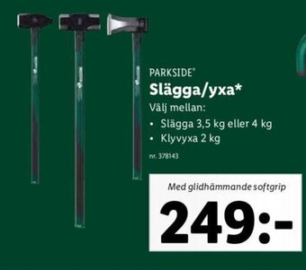 PARKSIDEⓇ Slägga/yxa*