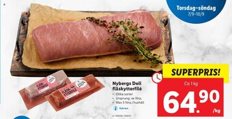 Nybergs Deli fläskytterfilé