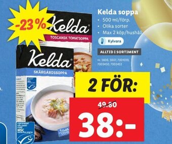 Lidl Kelda soppa erbjuda
