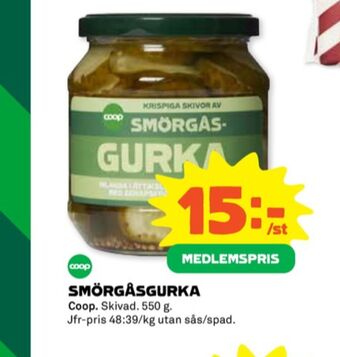 Coop Coop grönt syltat erbjuda