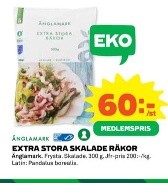 Coop Änglamark räkor erbjuda