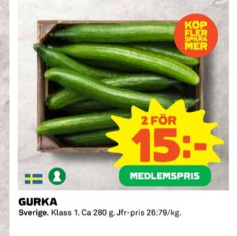 Coop Spira gurka erbjuda