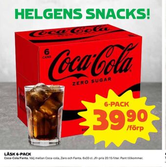 Coop Coca cola läskedryck erbjuda