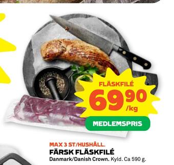 Stora Coop Färsk fläskfilé erbjuda