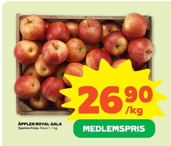 Stora Coop Äpplen royal gala erbjuda