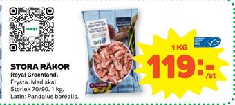 Stora Coop Stora räkor erbjuda
