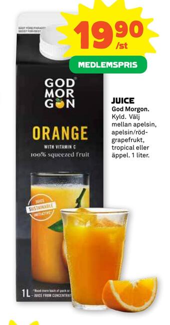 Stora Coop Juice erbjuda