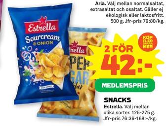 Stora Coop Snacks erbjuda