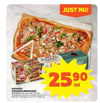 Stora Coop Pizzakit/ pizzadeg/minipizzor erbjuda
