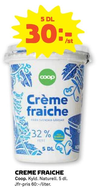Stora Coop Creme fraiche erbjuda