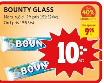 BOUNTY GLASS